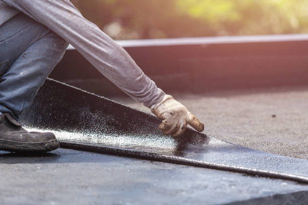 Professional Crawl Space Encapsulation technician working in Brookville, PA